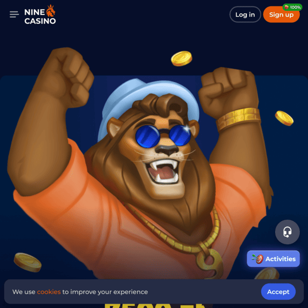 Mascot Lion Nine Casino