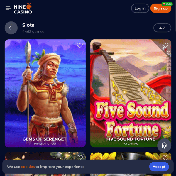 Slot Collection Nine Casino